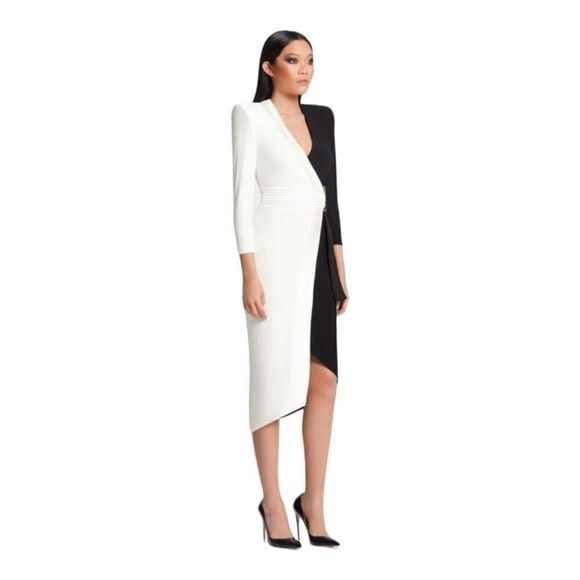 Zhivago Black and White Inside Out Dress Size 4 - Picture 3 of 12